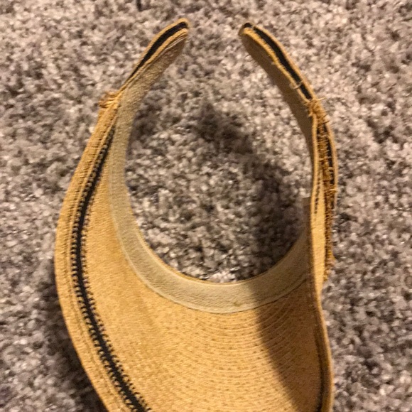Straw visor hat - Picture 3 of 5